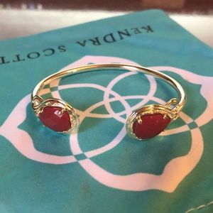 Kendra Scott Andy bracelet red